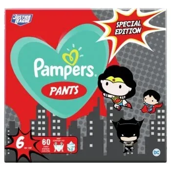 Беб.пелени PAMPERS S6 Warner bros 60бр - PAMPERS