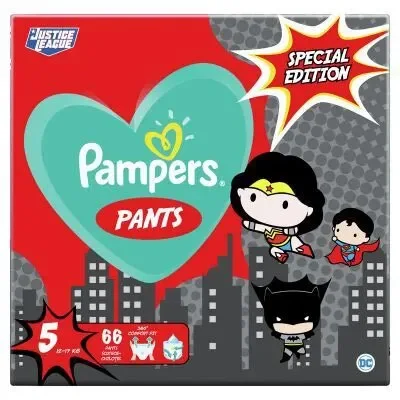 Беб.пелени PAMPERS S5 Warner bros 66бр - PAMPERS