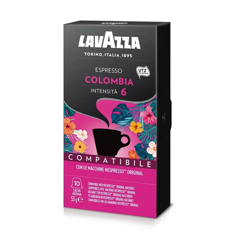 Капсули Lavazza Espresso Colombia 10 бр. (Nespresso) - LAVAZZA