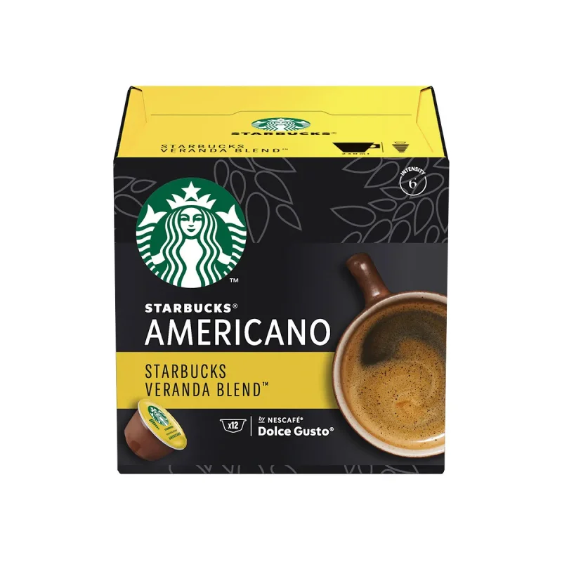 STARBUCKS Veranda Blend кафе капсули DOLCE GUSTO 12 бр. - STARBUCKS