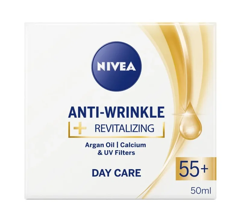 Дневен крем NIVEA против бръчки 55+, 50мл - NIVEA