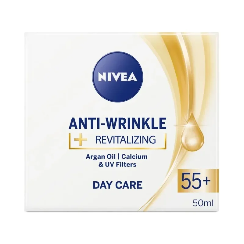Дневен крем NIVEA против бръчки 55+, 50мл - Nivea