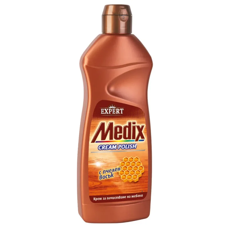 MEDIX Expert Cream Polish за мебели с пчелен восък 500 мл. - MEDIX