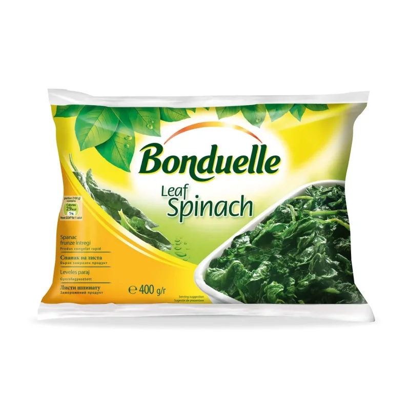 Спанак BONDUELLE на листа 400г - Bonduelle