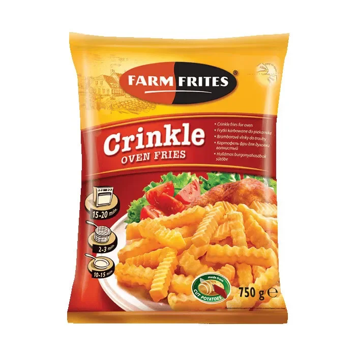 Замразени къдрави картофи FARM FRITES 750 гр - FARM FRITES