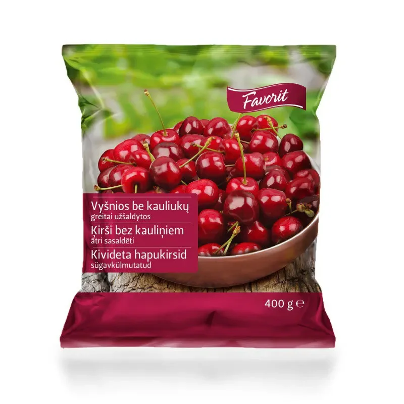 Замразени вишни без костилки FAVORIT,400 гр - FAVORIT