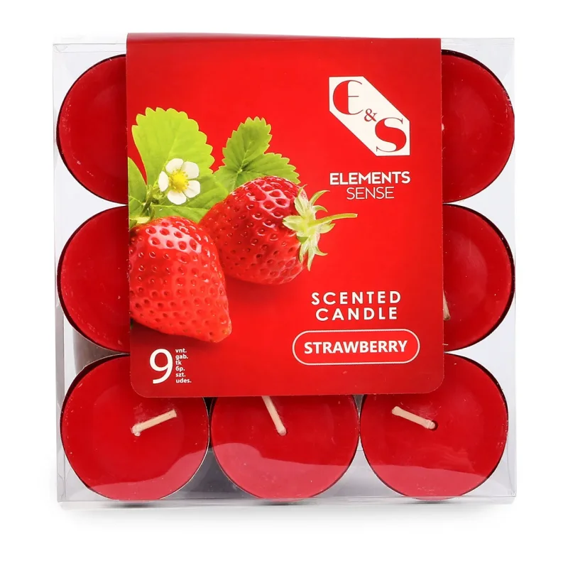 Чаени свещи ягода ELEMENTS 9 бр. - ELEMENTS