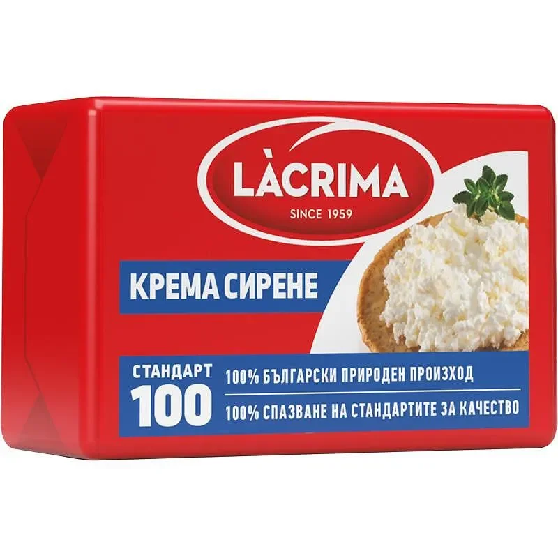 Крема сирене LACRIMA 125 гр. - LaCrima