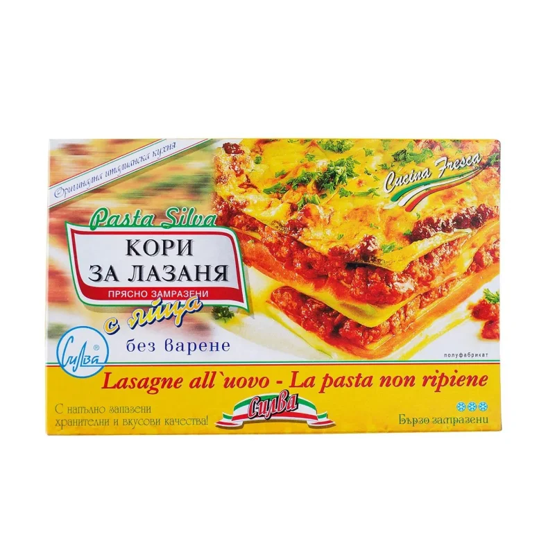 Кори за лазаня СИЛВА 500гр
