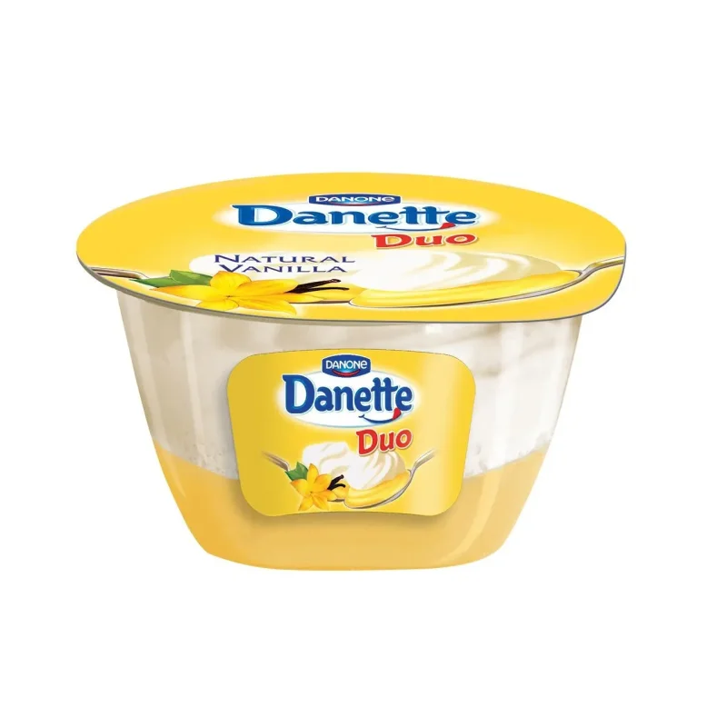 Крем DANETTE Duo ванилия 115 г - Danette