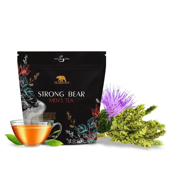 Чай STRONG BEAR за мъже 160 г - THE GREEN BEAR