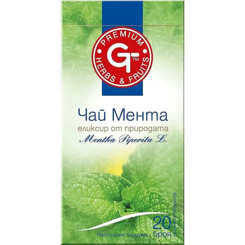 Чай GT PREMIUM мента 20 г.