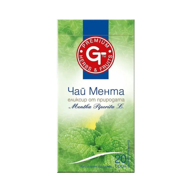 Чай GT PREMIUM мента 20 г. - GT PREMIUM