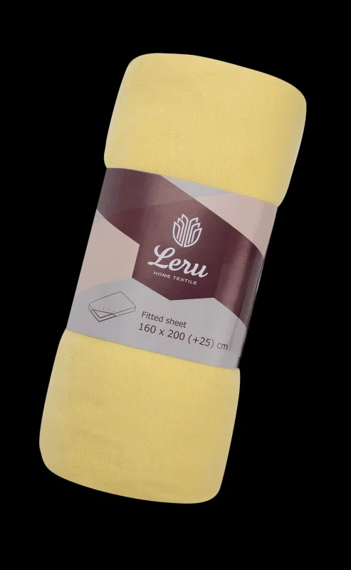 Чаршаф с ластик LERU 160x200 см + 25 см - LERU