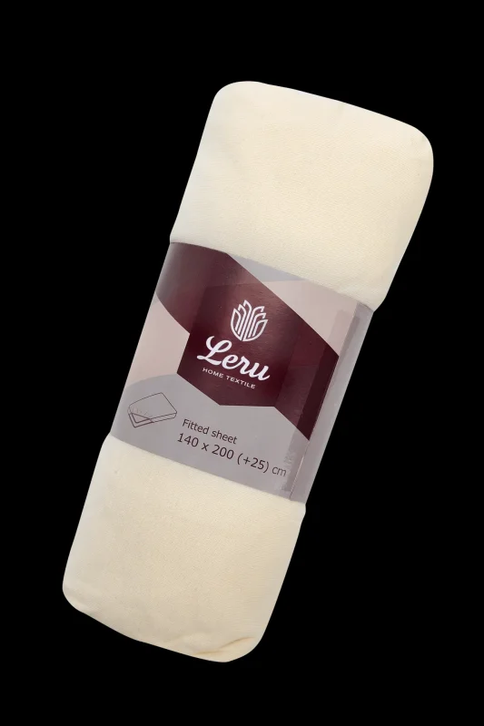 Чаршаф с ластик LERU 140x200 см + 25см - LERU