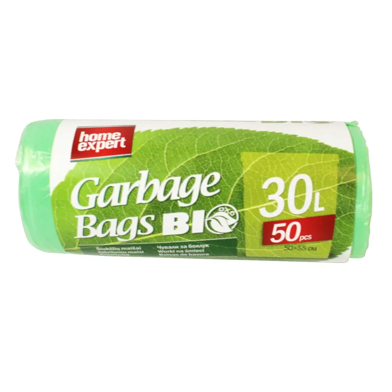 Торби за смет BIO HOME EXPERT 30 л 50 бр в опаковка - HOME EXPERT
