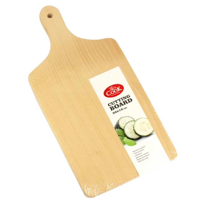 Дървена дъска за рязане LET'S COOK 16 см - LET'S COOK