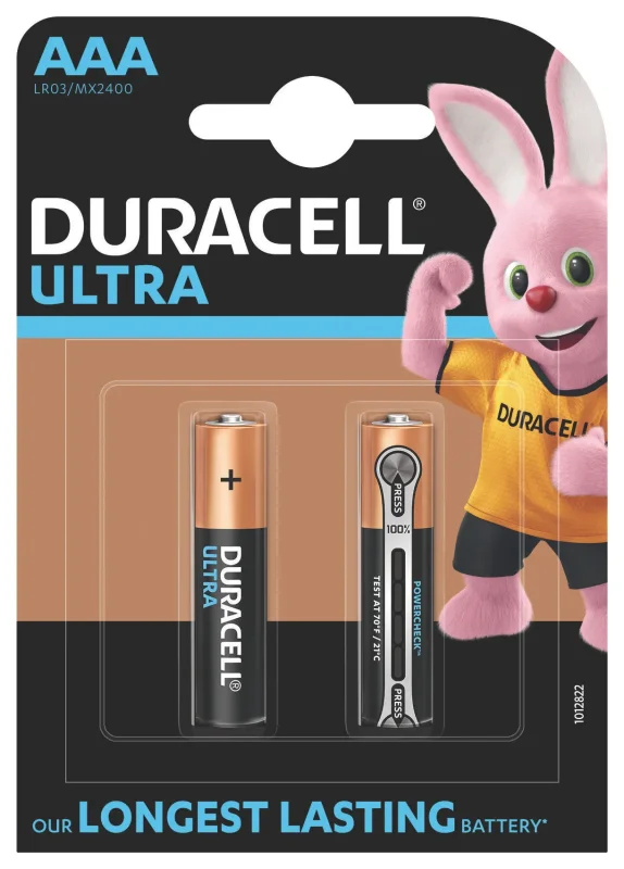 Алкална батерия Duracell Turbo Max ААА 2бр. - DURACELL
