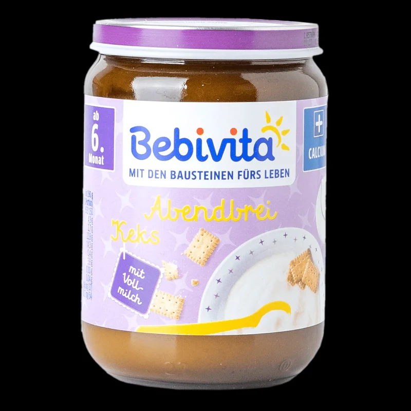 Каша BEBIVITA Млечна с бисквити 190 г - BEBIVITA