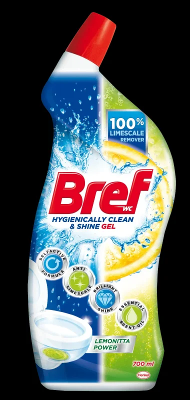 Препарат за тоалетна BREF WC Gel Лимон 700 мл - BREF