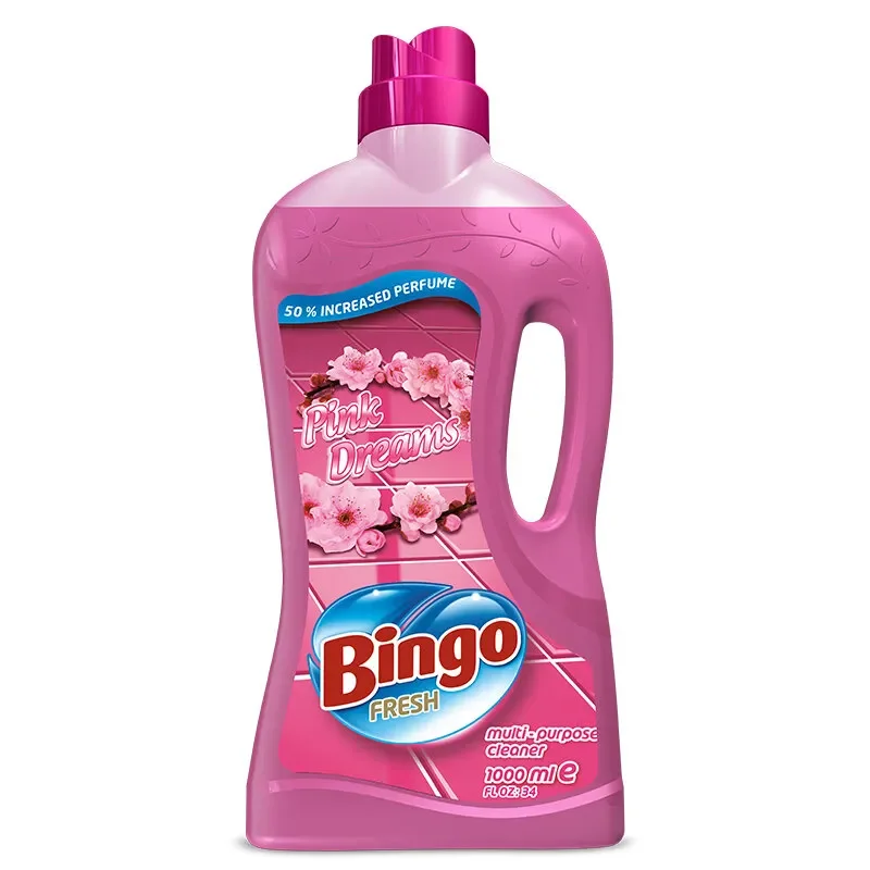 Универсален препарат BINGO Fresh Розов 1 л - BINGO