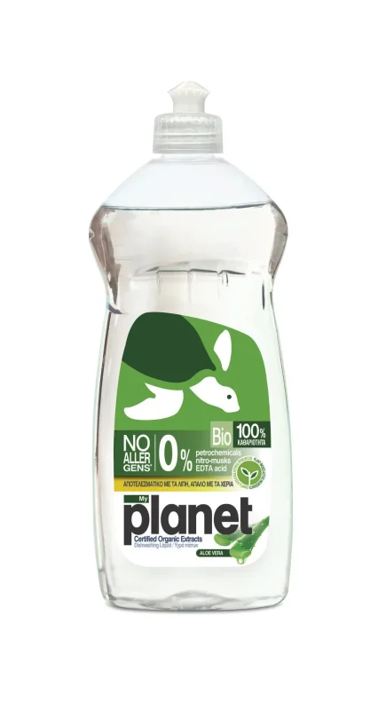 Препарат за съдове PLANET Алое 625 мл