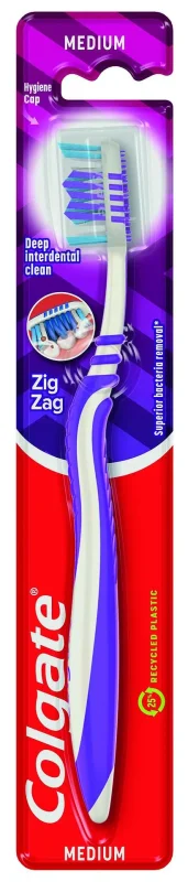 Четка за зъби COLGATE Zig-Zag Мedium 1 бр - COLGATE