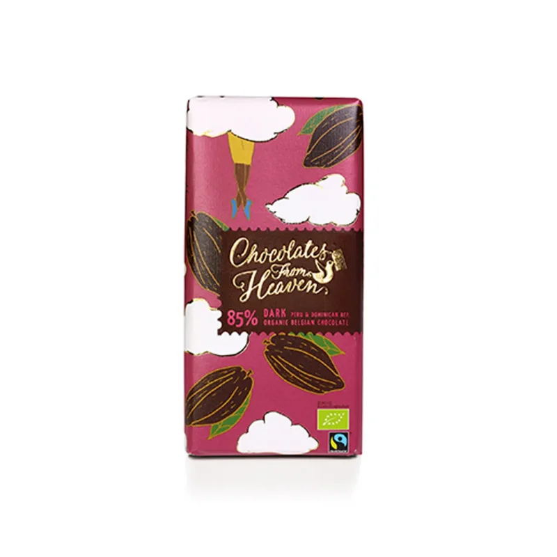Био шоколад HEAVEN черен 85% 100 г - Chocolates from heaven