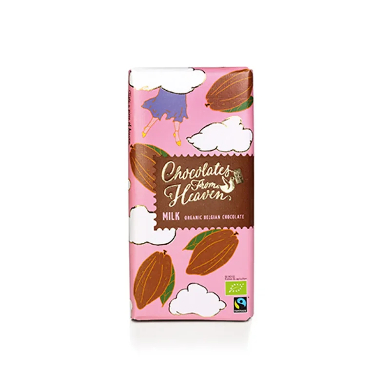 Био шоколад HEAVEN млечен 100 г - Chocolates from heaven