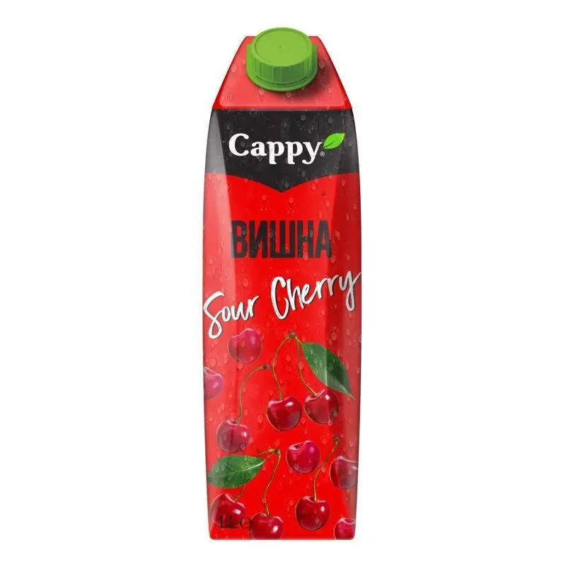 Плодова напитка CAPPY вишна 10% 1 л