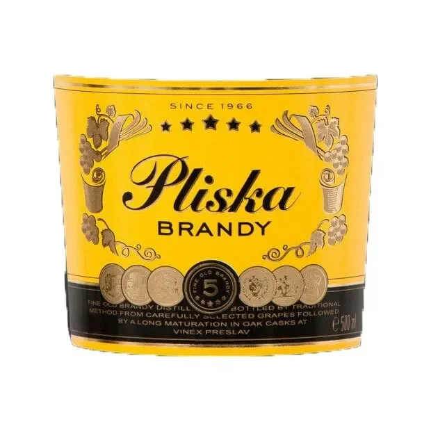 Бренди PLISKA Преслав 40% 500мл - PLISKA