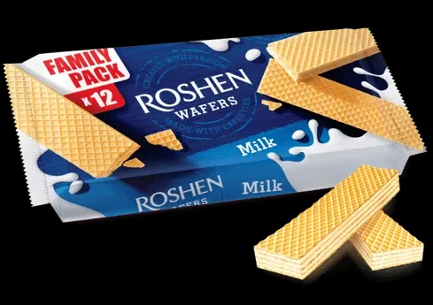 Вафли ROSHEN мляко 216 г