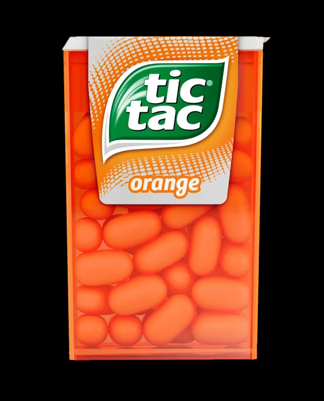 Дражета TIC TAC портокал 18 г - TIC TAC