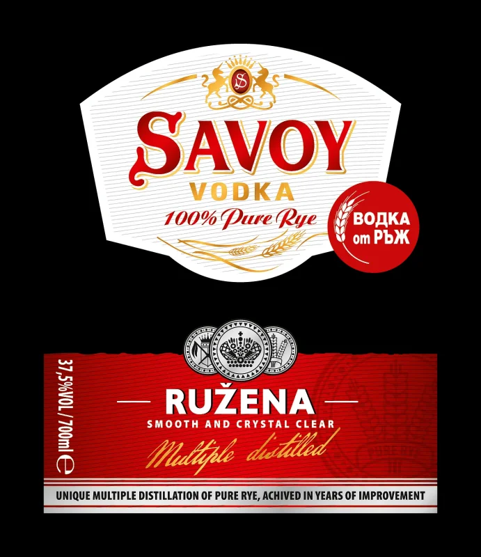 Водка SAVOY RUZENA 700МЛ - SAVOY