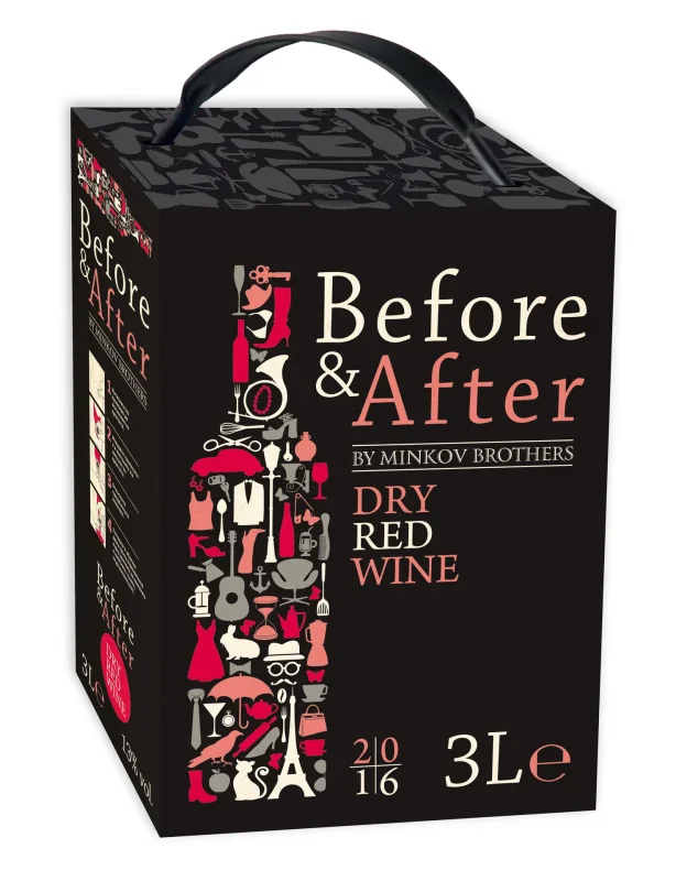 Вино BEFORE & AFTER Червен 3Л - BEFORE & AFTER