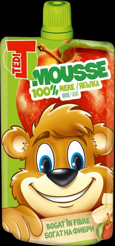 Нектар TEDI Muss банан,ябълка и морков 100% 100мл - Tedi