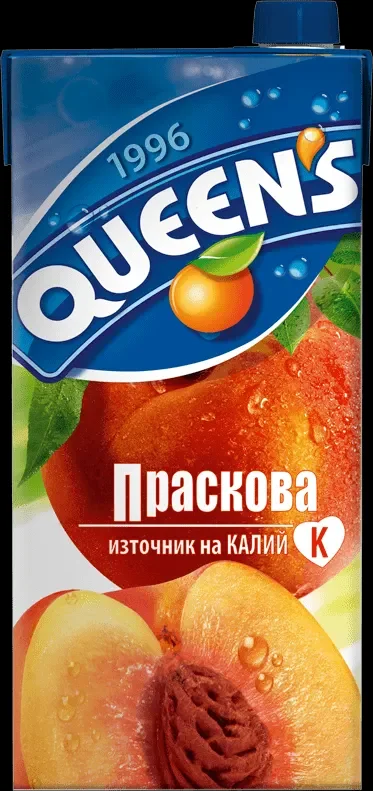 Нектар QUEENS праскова 50% 2л - Queen's