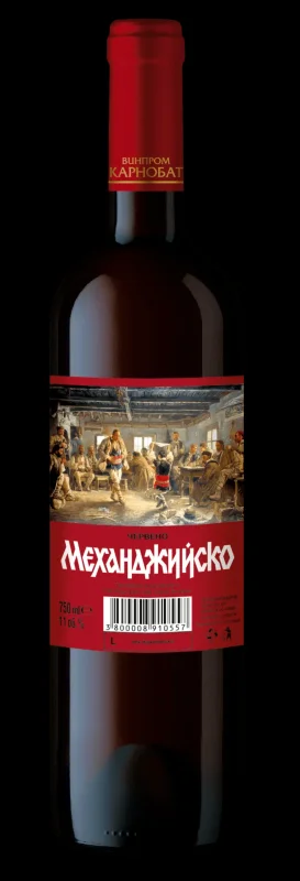 Вино МЕХАНДЖИЙСКО червено 11.5% 750мл