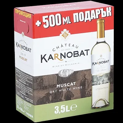 Вино CHATEAU KARNOBAT мускат 3 л. - CHATEAU KARNOBAT