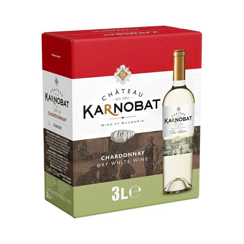 Вино CHATEAU KARNOBAT шардоне 3 л - CHATEAU KARNOBAT