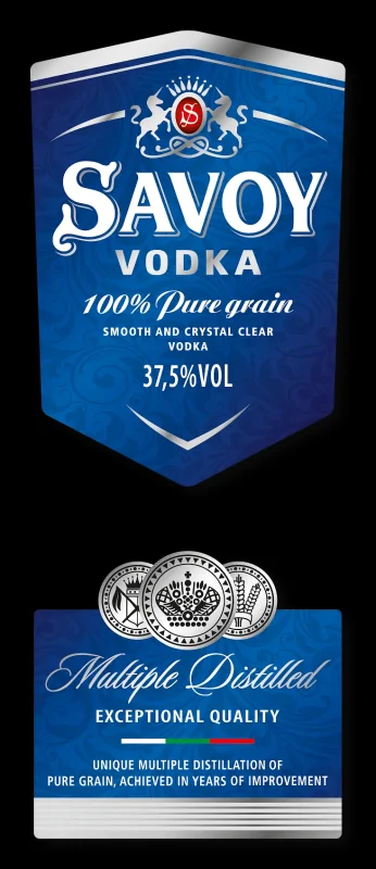 Водка SAVOY 37.5% алк. 200 мл - SAVOY
