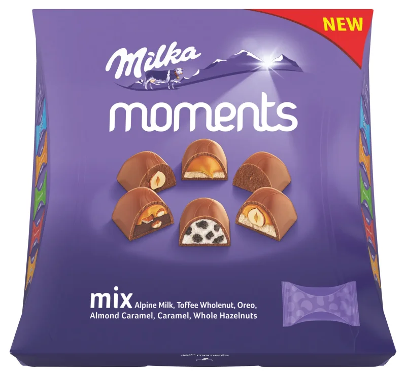 Бонбони MILKA Moments асорти 97 г