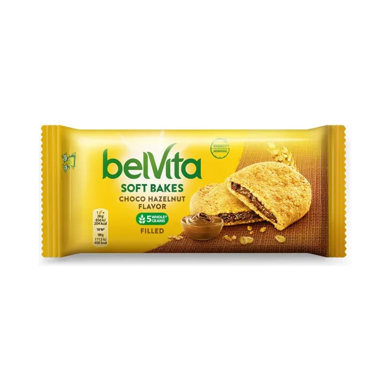 Бисквити BELVITA меки с пълнеж 50 г