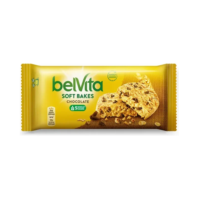 Бисквити BELVITA soft шоколад 50 г