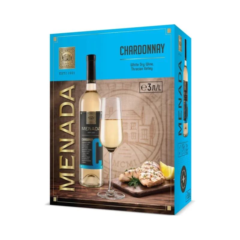 Вино MENADA Шардоне 3л - MENADA