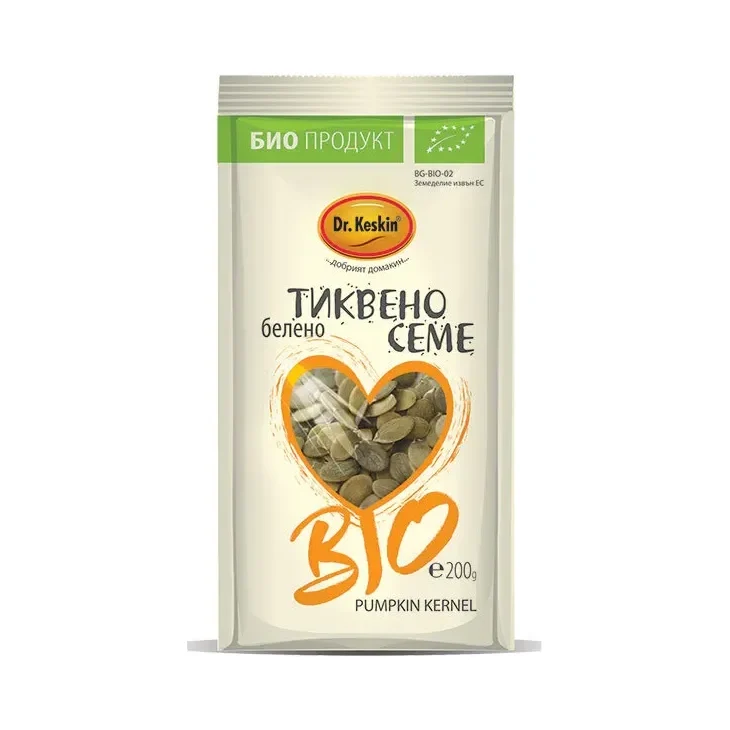 Тиквено семе DR.KESKIN био 200 г - Dr. Keskin
