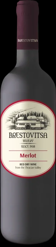 Вино Брестовица Мерло 750мл - BRESTOVITSA