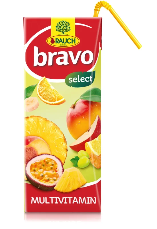 Плодова напитка БРАВО Мултивитамин 50% 200мл - BRAVO