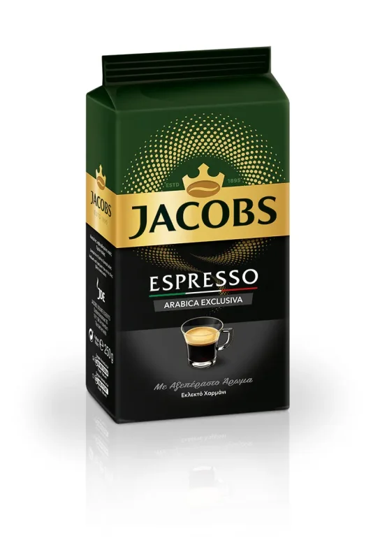 Мляно кафе Jacobs Espresso Arabica Exclusiva 250 г