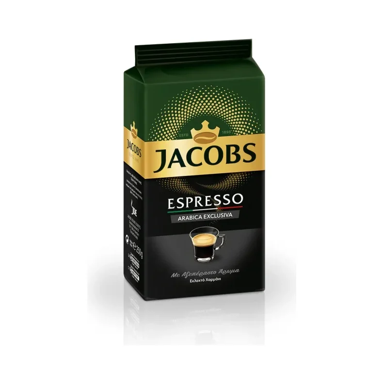 Мляно кафе Jacobs Espresso Arabica Exclusiva 250 г